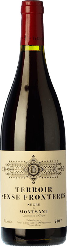 21,95 € Free Shipping | Red wine Terroir al Límit Sense Fronteres Negre Joven D.O. Montsant Catalonia Spain Grenache, Carignan Bottle 75 cl