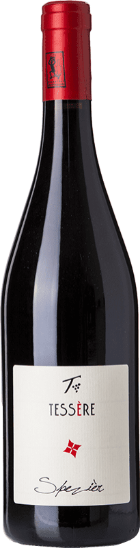 11,95 € Бесплатная доставка | Красное вино Tessère Spezier D.O.C. Piave Венето Италия Raboso бутылка 75 cl