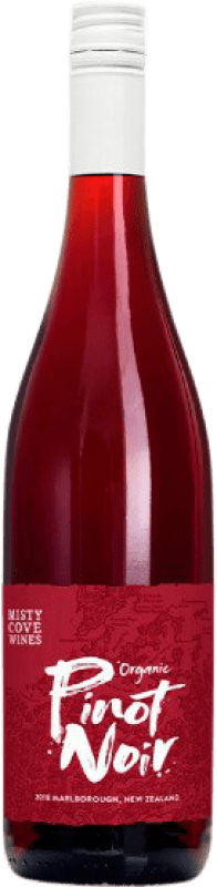 17,95 € 送料無料 | 赤ワイン Misty Cove I.G. Marlborough ニュージーランド Pinot Noir — ピノ・ノワール Organic — 有機 75 cl