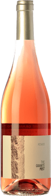 16,95 € Envio grátis | Vinho rosé The Granit Post Rosado D.O. Rías Baixas Galiza Espanha Caíño Preto, Espadeiro, Albariño Garrafa 75 cl