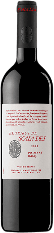 17,95 € Бесплатная доставка | Красное вино Scala Dei El Tribut D.O.Ca. Priorat Каталония Испания Syrah, Cabernet Sauvignon, Grenache Tintorera бутылка 75 cl