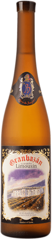 27,95 € Envoi gratuit | Vin Blanc Agro de Bazán Granbazán Limousin D.O. Rías Baixas Galice Espagne Albariño — Albarinho Bouteille 75 cl