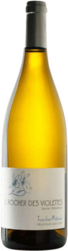 24,95 € Free Shipping | White wine Le Rocher des Violettes Touche-Mitaine A.O.C. Mountlouis-Sur-Loire Loire France Bottle 75 cl