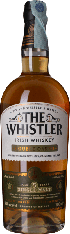 42,95 € 免费送货 | 单一麦芽威士忌 The Whistler Double Cask — 双桶 爱尔兰 5 岁 70 cl