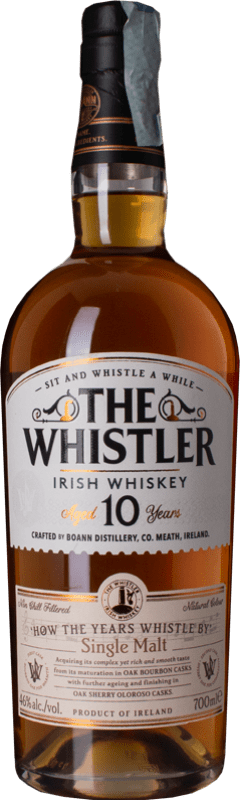 69,95 € Envoi gratuit | Whisky Single Malt The Whistler Irlande 10 Ans Bouteille 70 cl