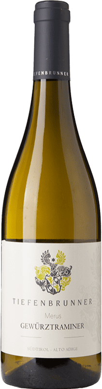25,95 € Envío gratis | Vino Blanco Tiefenbrunner Merus D.O.C. Alto Adige Trentino-Alto Adige Italia Gewürztraminer 75 cl