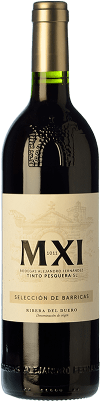 31,95 € 免费送货 | 红葡萄酒 Pesquera MXI 甄选 橡木桶 D.O. Ribera del Duero 卡斯蒂利亚莱昂 西班牙 Tempranillo — 丹魄 75 cl