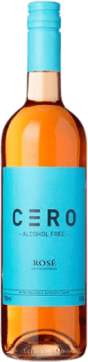 7,95 € 免费送货 | 玫瑰酒 Cero Rosé 加州 美国 San Colombano 瓶子 75 cl 不含酒精