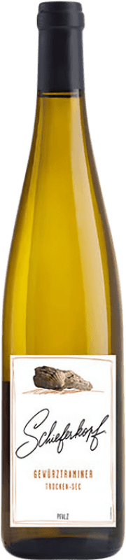19,95 € Envío gratis | Vino blanco Domaine Schieferkopf Q.b.A. Pfälz Pfälz Alemania Gewürztraminer Botella 75 cl