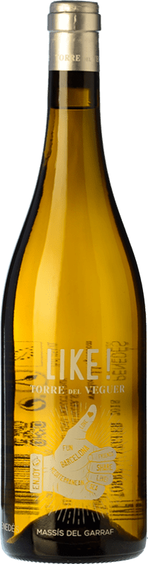5,95 € Бесплатная доставка | Белое вино Torre del Veguer Like! старения D.O. Penedès Каталония Испания Muscat, Xarel·lo бутылка 75 cl