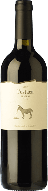 33,95 € Free Shipping | Red Wine Trossos del Priorat L'Estaca Crianza — Aged D.O.Ca. Priorat Catalonia Spain Garnacha — Grenache Eco — Organic 75 cl