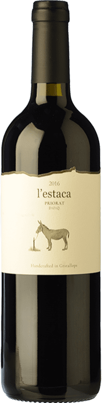 22,95 € Free Shipping | Red wine Trossos del Priorat L'Estaca Crianza D.O.Ca. Priorat Catalonia Spain Grenache Bottle 75 cl