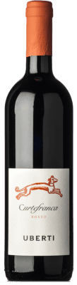 11,95 € Free Shipping | Red wine Uberti Rosso D.O.C. Curtefranca Lombardia Italy Merlot, Cabernet Sauvignon, Cabernet Franc, Nebbiolo Bottle 75 cl