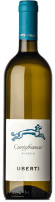 11,95 € 送料無料 | 白ワイン Uberti D.O.C. Curtefranca ロンバルディア イタリア Chardonnay — シャルドネ, Pinot Blanc — ピノ・ブラン Eco — エコ ビオ オーガニック 75 cl