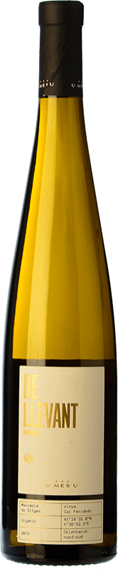 11,95 € Бесплатная доставка | Белое вино U Més U De Llevant старения D.O. Penedès Каталония Испания Malvasía de Sitges бутылка 75 cl