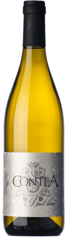 45,95 € 免费送货 | 白酒 Valter Sirk Contea 预订 I.G. Primorska Goriška Brda 斯洛文尼亚 Pinot White 瓶子 75 cl