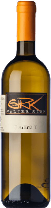 23,95 € Envío gratis | Vino Blanco Valter Sirk Jakot I.G. Primorska Goriška Brda Eslovenia Friulano 75 cl