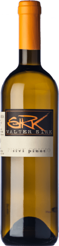 19,95 € Envio grátis | Vinho Branco Valter Sirk I.G. Primorska Goriška Brda Eslovênia Pinot Cinzento 75 cl