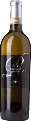32,95 € Envío gratis | Vino Blanco Velenosi Rêve D.O.C. Offida Marche Italia Pecorino 75 cl