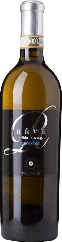 29,95 € Envío gratis | Vino blanco Velenosi Rêve D.O.C. Offida Marche Italia Pecorino Botella 75 cl