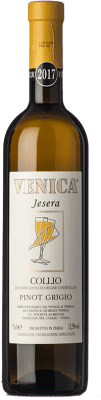 21,95 € Бесплатная доставка | Белое вино Venica & Venica Jesera D.O.C. Collio Goriziano-Collio Фриули-Венеция-Джулия Италия Pinot Grey бутылка 75 cl