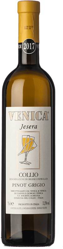 22,95 € Envoi gratuit | Vin Blanc Venica & Venica Jesera D.O.C. Collio Frioul-Vénétie Julienne Italie Pinot Gris Bouteille 75 cl
