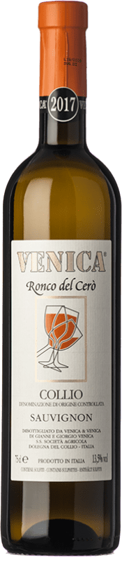 34,95 € 免费送货 | 白酒 Venica & Venica Ronco del Cerò D.O.C. Collio Goriziano-Collio 弗留利 - 威尼斯朱利亚 意大利 Sauvignon 瓶子 75 cl