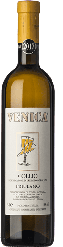 18,95 € Spedizione Gratuita | Vino bianco Venica & Venica Primarul D.O.C. Collio Goriziano-Collio Friuli-Venezia Giulia Italia Friulano Bottiglia 75 cl