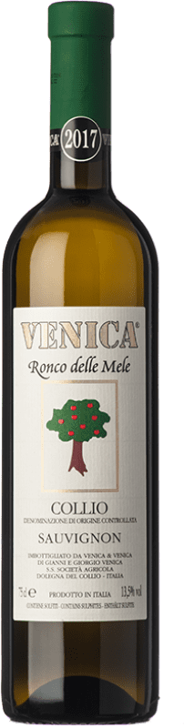 45,95 € Бесплатная доставка | Белое вино Venica & Venica Ronco delle Mele D.O.C. Collio Goriziano-Collio Фриули-Венеция-Джулия Италия Sauvignon бутылка 75 cl