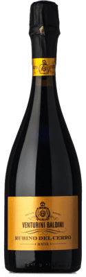 17,95 € Envío gratis | Espumoso tinto Venturini Baldini Lambrusco Rubino del Cerro Brut D.O.C. Reggiano Emilia-Romagna Italia Lambrusco Salamino, Lambrusco Grasparossa, Lambrusco Botella 75 cl