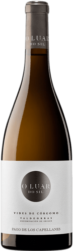 47,95 € Envio grátis | Vinho Branco Pago de los Capellanes O Luar do Sil Vides del Córgomo D.O. Valdeorras Galiza Espanha Godello 75 cl
