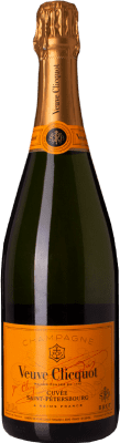 93,95 € Free Shipping | White sparkling Veuve Clicquot Cuvée Saint-Pétersbourg Brut A.O.C. Champagne Champagne France Pinot Black, Chardonnay, Pinot Meunier Bottle 75 cl