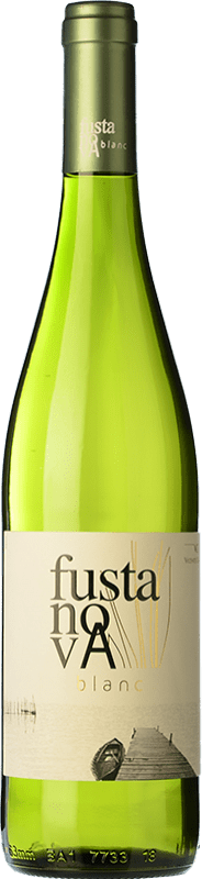 6,95 € Envío gratis | Vino blanco Vicente Gandía Fusta Nova Blanc D.O. Valencia Comunidad Valenciana España Moscato, Macabeo, Chardonnay Botella 75 cl