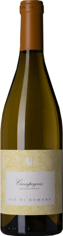 21,95 € Бесплатная доставка | Белое вино Vie di Romans Ciampagnis D.O.C. Friuli Isonzo Фриули-Венеция-Джулия Италия Chardonnay бутылка 75 cl