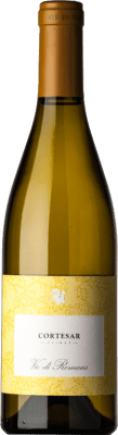 73,95 € Envio grátis | Vinho branco Vie di Romans Cortesar D.O.C. Friuli Isonzo Friuli-Venezia Giulia Itália Chardonnay Garrafa 75 cl