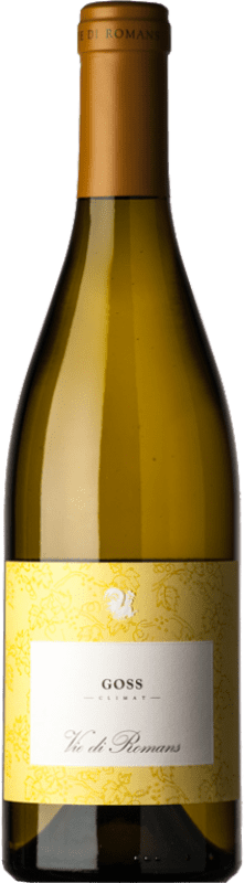 73,95 € Envio grátis | Vinho Branco Vie di Romans Goss D.O.C. Friuli Isonzo Friuli-Venezia Giulia Itália Chardonnay 75 cl