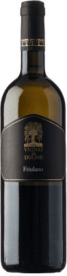 32,95 € Бесплатная доставка | Белое вино Vignai da Duline La Duline D.O.C. Friuli Фриули-Венеция-Джулия Италия Friulano бутылка 75 cl