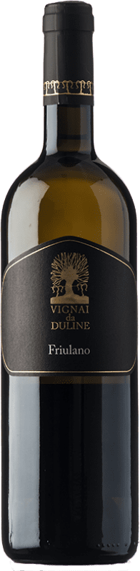 32,95 € Бесплатная доставка | Белое вино Vignai da Duline La Duline D.O.C. Friuli Фриули-Венеция-Джулия Италия Friulano бутылка 75 cl