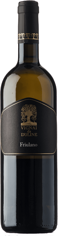 33,95 € Envio grátis | Vinho Branco Vignai da Duline La Duline D.O.C. Friuli Friuli-Venezia Giulia Itália Friulano 75 cl