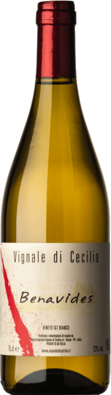 11,95 € Envio grátis | Vinho branco Vignale di Cecilia Benavides I.G.T. Veneto Vêneto Itália Garganega, Mascate Branco Garrafa 75 cl