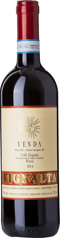 15,95 € Envoi gratuit | Vin Rouge Vignalta Venda D.O.C. Colli Euganei Vénétie Italie Merlot, Cabernet Sauvignon Bouteille 75 cl