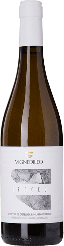 18,95 € Free Shipping | White wine Vignedileo Frocco Classico Superiore D.O.C. Verdicchio dei Castelli di Jesi Marche Italy Verdicchio Bottle 75 cl