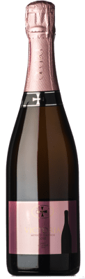 24,95 € Envio grátis | Espumante rosé OlCru Metodo Classico Victoria Rosé Brut I.G.T. Lombardia Lombardia Itália Pinot Preto Garrafa 75 cl