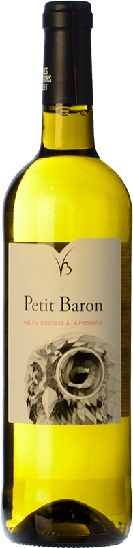 7,95 € Kostenloser Versand | Weißwein Buzet Petit Baron A.O.C. Buzet Frankreich Sémillon, Sauvignon 75 cl