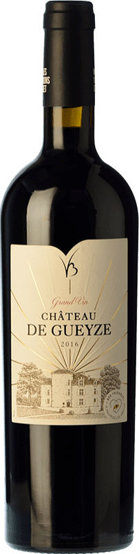 15,95 € Envío gratis | Vino Tinto Buzet Château de Gueyze Crianza A.O.C. Buzet Francia Merlot, Cabernet Sauvignon 75 cl