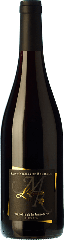 12,95 € 免费送货 | 红酒 Jarnoterie St. Nicolas de Bourgueil L'Élégante 年轻的 A.O.C. Touraine 卢瓦尔河 法国 Cabernet Franc 瓶子 75 cl