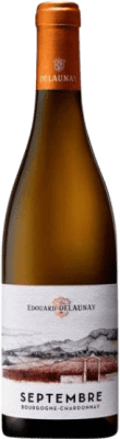 21,95 € Envio grátis | Vinho branco Edouard Delaunay Septembre A.O.C. Bourgogne Borgonha França Chardonnay Garrafa 75 cl