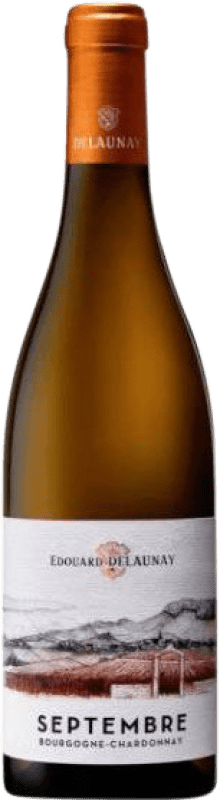 21,95 € Envio grátis | Vinho branco Edouard Delaunay Septembre A.O.C. Bourgogne Borgonha França Chardonnay Garrafa 75 cl