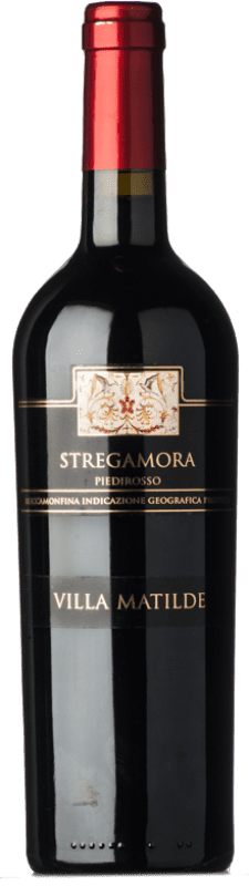 12,95 € Free Shipping | Red wine Villa Matilde Stregamora I.G.T. Roccamonfina Campania Italy Piedirosso Bottle 75 cl