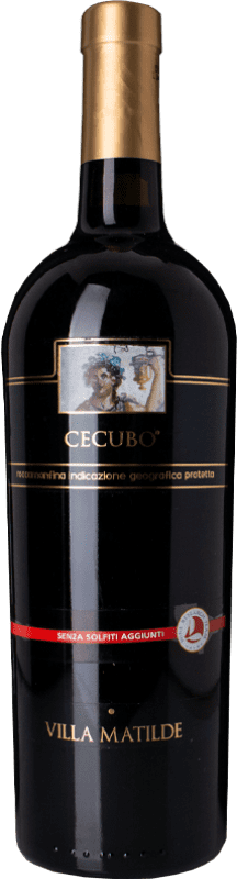 35,95 € 免费送货 | 红酒 Villa Matilde Cecubo I.G.T. Roccamonfina 坎帕尼亚 意大利 Primitivo, Piedirosso 瓶子 75 cl
